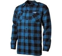 Fox Outdoor Lumberjack Camisa Franela Hombre Largo Manga Azul Nero Cuadros