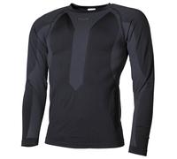 Fox Outdoor Thermo Camisa Interior Transpirable Elástica Quick Dry Negro