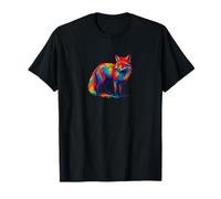 Fox Paint Drip, Animal Favorito del zoológico, Fennec ártico Camiseta
