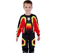 FOX Pantalones 180 Ballast Kids Black / Red 2024 K4