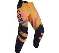 FOX 180 Kairos Pantalones de motocross, negro-amarillo, tamaño 30 para Hombres