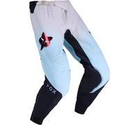 FOX 360 Drip Pantalones de motocross, negro-azul, tamaño 28 para Hombres