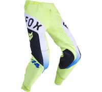 FOX 360 Tine Pantalones de motocross, negro-amarillo, tamaño 30 para Hombres