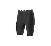 Fox Racing – Pantalones protectores Baseframe Pro – Protección cadera Poron, compresión – Negro M