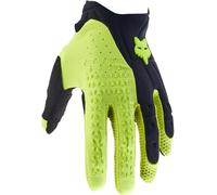 FOX Pawtector Guantes de motocross, negro-amarillo, tamaño S para Hombres