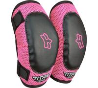 FOX Pee Wee Titan Protectores de codo de motocross para niños, rosa, Talla M/L