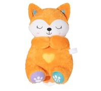 Fox Peluche - Juguete musical ligero, muñeco de respiración | Figura de tela de dibujos animados Huggable, decoración de jardín de infantes suave, adorable regalo de guardería para niños