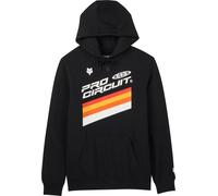 FOX Pro Circuit 2023 Sudadera con capucha, negro-blanco-rojo, tamaño S para Hombres