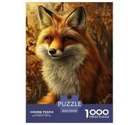 Fox Puzzle 1000 Piezas, Diversión Rompecabezas De Bricolaje, Hobby Creativo, Colección De Arte, para Adultos Y Niños A Partir De 12 Años 70x50cm/1000pcs