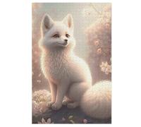 Fox Puzzle para niños de 1000 unidades, rompecabezas de madera, kit de bricolaje, relajación, juegos para adolescentes y adultos (78 x 53 cm)