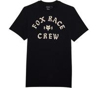 FOX Race Crew Premium Camiseta, negro, tamaño S para Hombres