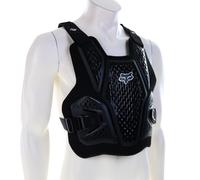 FOX Raceframe Impact SB D3O Chaleco protector, negro, tamaño L XL