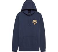 FOX Racewear Sudadera con capucha, Azul oscuro/naranja, Talla S