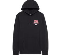 FOX Racewear Sudadera con capucha, Negro/Blanco/Rojo, Talla XL