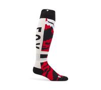 Calcetín Fox 180 Kairos White/FLUO RED M