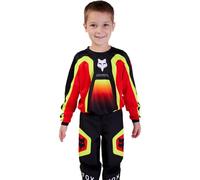 Fox Racing Ballast Pantalón de Motocross de balasto Juvenil 180, Negro/Rojo, 28 para Niños