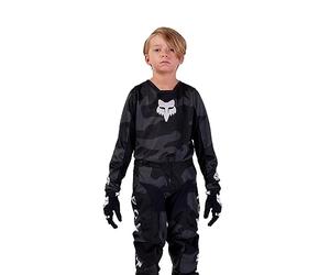 Fox Racing Bluffox Junior 180 Bnkr Black Camo YXL Sudadera, Negro, X-Large Unisex Adulto