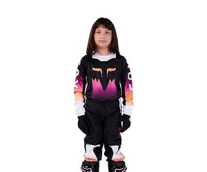 Fox Racing Bluffox Junior 180 Flora Black YXL, sudadera unisex para adulto, XL