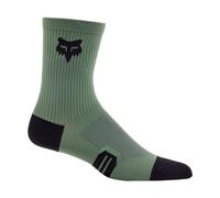 Fox Racing Calcetines Ranger de 6 Pulgadas, Hunter Verde, Small/Medium Unisex Adulto