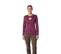Fox Racing Camiseta de Manga Corta Ranger Tru Dri para Mujer Camisa, Sangría, M