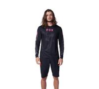 Fox Racing Camiseta de Manga Larga Ranger para Hombre Camisa, Burla Negra, L