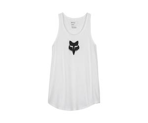 Fox Racing Camiseta sin Mangas Fox Head para Mujer, Blanco, M