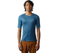 Fox Racing Camiseta técnica de manga corta Flexair Ascent, Azul, M
