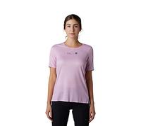Fox Racing Camiseta técnica de manga corta Flexair para mujer, Rosa, L