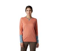 Fox Racing Camiseta técnica de manga larga Defend para mujer, Rosa, S