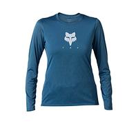 Fox Racing Camiseta técnica de manga larga Ranger TruDri para mujer, Azul, XL