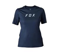 Fox Racing Camiseta técnica Ranger Moth para mujer, Azul, S