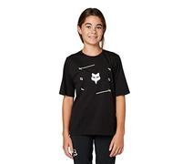 Fox Racing Camiseta Youth Ranger Drirelease SS Jersey, Veni-Negro, M para Niños