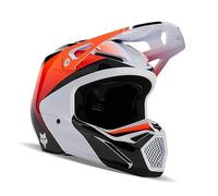 Fox Racing Casco de Bicicleta Fox V1 Streak White M Casco, Unisex, Blanco, Medium