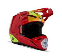Fox Racing Casco de Bicicleta Unisex para Adultos Fox V1 lastre Fluorescente Rojo L