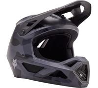 Fox Racing - Casco de Camuflaje Rampage para jóvenes, Cascos, Ciclismo de montaña, Camuflaje Negro, YM