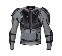 Fox Chaqueta protectora Titan Sport, ventilada, protector de espalda desmontable, gris