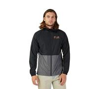 Fox Racing Cienega Cortavientos Windbreaker, Negro, L para Hombre