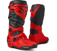 Fox Racing Comp Boot Fluo Red - Botas de Motocross para MX y Off-Road, Protección y Comodidad, Ajuste Ajustable, Ventilado, Color: Fluo Red, Talla: 46 EU