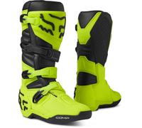 Fox Racing Comp, Botas de Motocicleta Unisex Adulto, Amarillo flúor, 42 EU