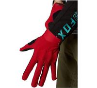 Fox Racing Defend D3O - Guantes para Bicicleta de montaña (Talla S), Color Rojo