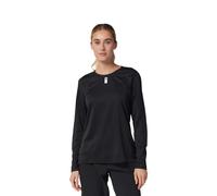 Fox Racing Defend Long Sleeve Jerseys, Adulto Mujer, Negro, L