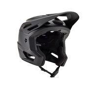 Fox Racing Dropframe Pro - Casco para bicicleta de montaña, negro mate, mediano