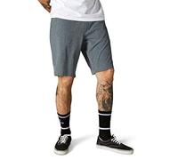Fox Racing Essex TECH - Pantalón corto elástico estándar para hombre, 21 pulgadas, grafito jaspeado, 36