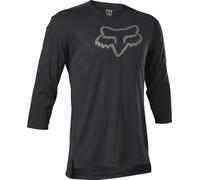 Fox Racing Flexair 3/4 Delta Jersey Black
