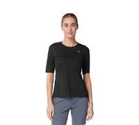 Fox Racing Flexair Ascent-Camiseta de Manga Corta para Mujer Camisa, Negro, XS