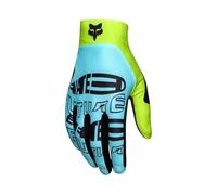 Fox Racing - Flexair Glove Elevated - Hombre - Guantes de Moto, Ajuste, Ventilación Superior, Guantes, Ciclismo de montaña, Azul Claro, XL
