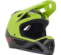 FOX Rampage Barge Fluorescent Yellow M Casco de bicicleta