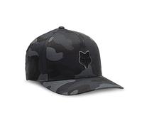 Fox Racing Fox Head Flexfit Hat - Gorra Estilo Flexfit Clásico con Estética Legendaria de Fox, Material Resistente para Uso Diario, Color: Camuflaje Negro, Talla: L-XL