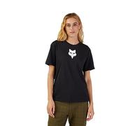Fox Racing Fox Head SS-Camiseta para Mujer Moda, Negro, XS