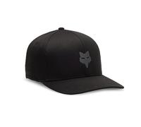 Fox Racing Fox Head Tech Flexfit-Gorra Sombrero, Negro, S para Hombre